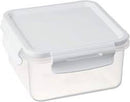 Pote Click Quadrado 800ml Branco OU