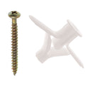 Bucha Frog+Parafuso Aglomer. 4,5x45mm Cartela BemFixa