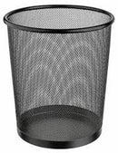 Lixeira Metal Redonda Preta 8,5l