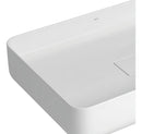 Cuba De Apoio Retangular L.13060.17 60cm Branca Deca