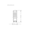 Lampada Led G9 Espiga 3w Autovolt 2200k