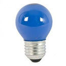 Lampada Incandescente Bolinha Azul 15w 127v