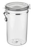 Pote Hermetico Napoli com Presilha 2,1l Transparente Soprano