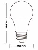 Lampada Led Bulbo Tkl 30 4,9w 3000k Taschibra