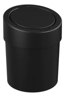 Lixeira Press 5L Preto Coza