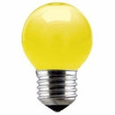 Lampada Incandescente Bolinha Amarela 15w 220v