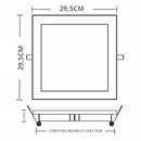 Painel Led Quadrado Embutir 24w 6500k Taschibra