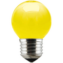 Lampada Incandescente Bolinha Amarela 15w 220v