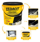 Vedapren Preto 3.6kg Vedacit