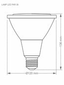 Lampada Led Par 38 9w 6500k