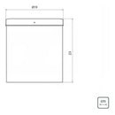 Lixeira Inox 5 Litros Swing Tampa Basculante Tramontina