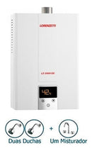 Aquecedor Água a Gás LZ 2000DE Digital GLP 20L Lorenzetti