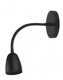 Arandela Led Direct Articulavel 4w 3000k Preta Taschibra