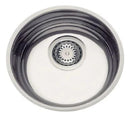 Cuba Redonda Aço Inox 30 cm Alto Brilho com Válvula – Tramontina