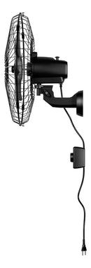 Ventilador Oscilante de Parede Monta Fácil 6 Pás 50cm Preto 127V – Ventisol