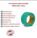 Fita Crepe Automotiva 525 verde 48mm x 50m Adere