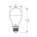 Lâmpada LED Bulbo A60 11W 3000K Bivolt E27 Philips