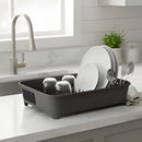Escorredor de Louça Basic Cinza Brinox