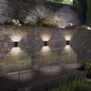 Arandela Led Quadre 3000k Marrom Taschibra