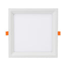 Painel Led 12w Quadrado Embutir 6500k Recuado Taschibra
