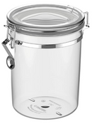 Pote Hermetico Napoli com Presilha 1,6l Transparente Soprano