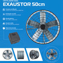 Exaustor Diâmetro De 50 Cm Linha Comercial 220v Ventisol