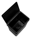 Lixeira Single 2,5L Preto Coza