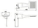 Ducha Ultra Eletrônica Branca 7500W 220V Loren Shower Lorenzetti