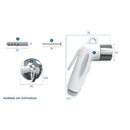 Gatilho para Ducha 240203 Branco/Branco - Blukit