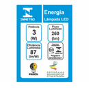 Lampada Led G9 25/3w 127v 2700k Bipino