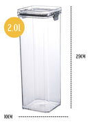 Pote Lock 2l Cristal Coza
