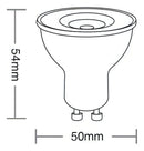 Kit 10 Lâmpadas Dicroicas TDL 50 7W 2700K GU10 Taschibra